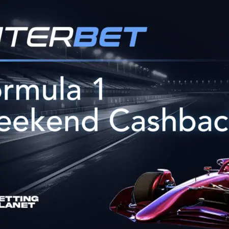 Speed into the weekend with 10% F1 Cashback at Interbet!