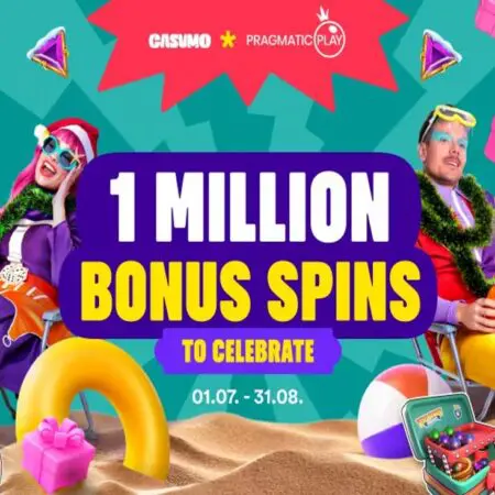 Christmas comes early – Win a share of 1,000,000 Bonus Spins at Casumo