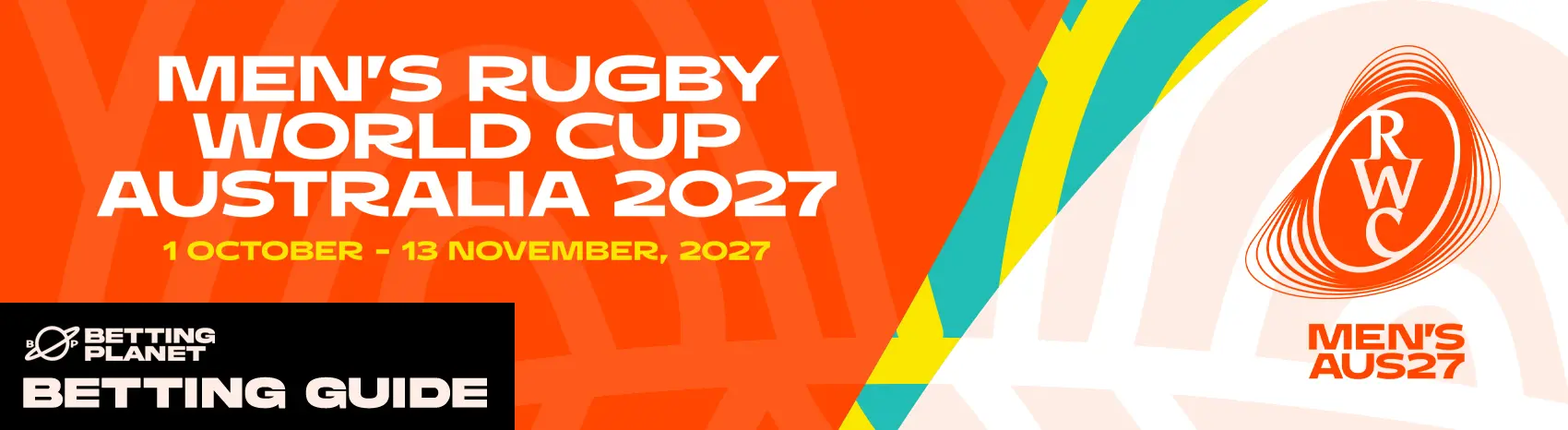 Rugby World Cup 2027 betting