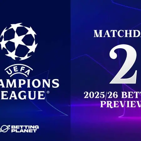 UEFA Champions League Matchday 2 betting preview | October 1, 2025