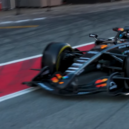 Formula 1 Shakedown Day 3 – Lando Norris takes to track with WC 1 on the MCL40