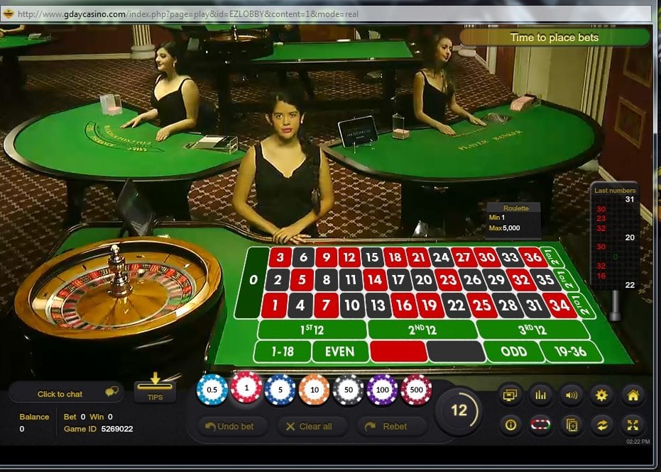 Roulette online real money