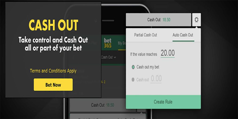 Bet365 cash out