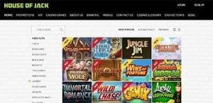 House of Jack instant play no download online casino