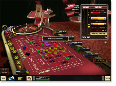 Playboy Live Dealer Roulette