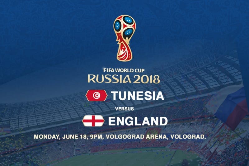 Tunisia v England
