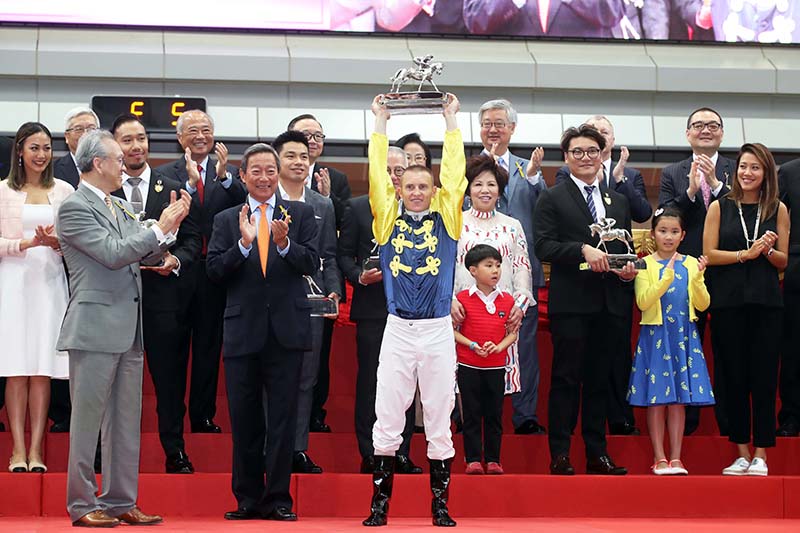 Jockey Zac Purton crowned Hong Kong's best