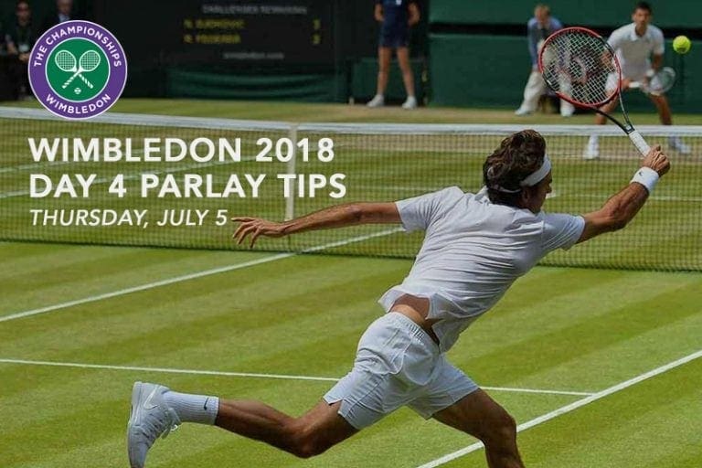 Wimbledon Day 4 parlay