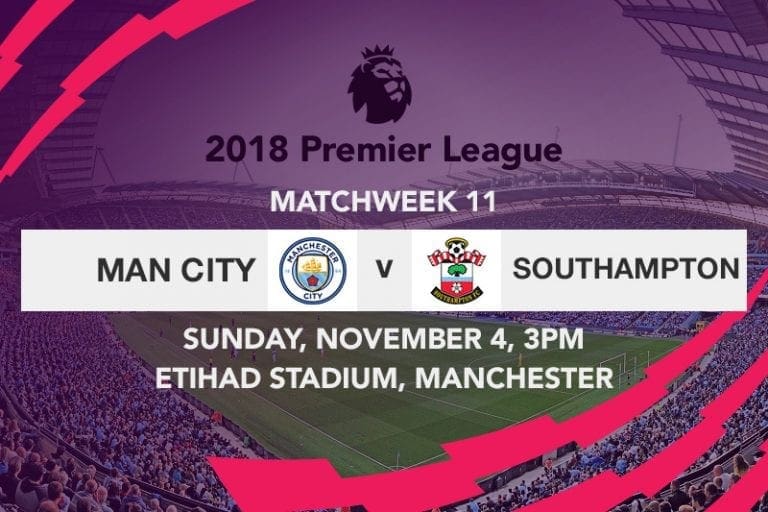 Manchester City vs Southampton