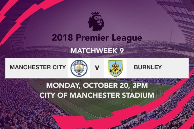 Man City v Burnley