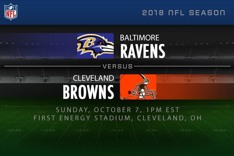 Ravens v Browns NFL