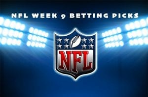 NFL week 9 betting