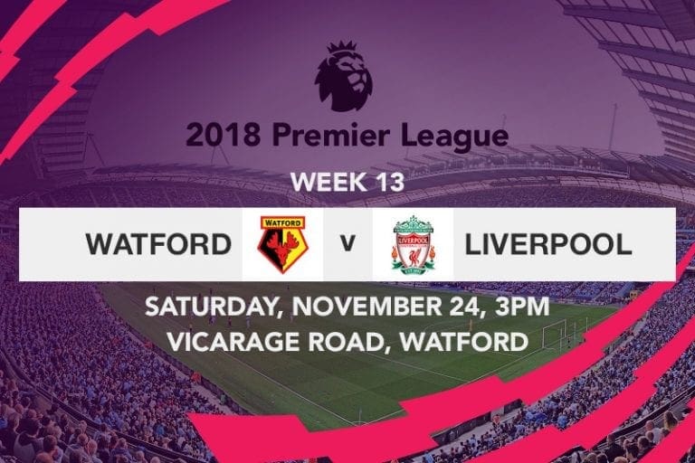 Watford v Liverpool EPL