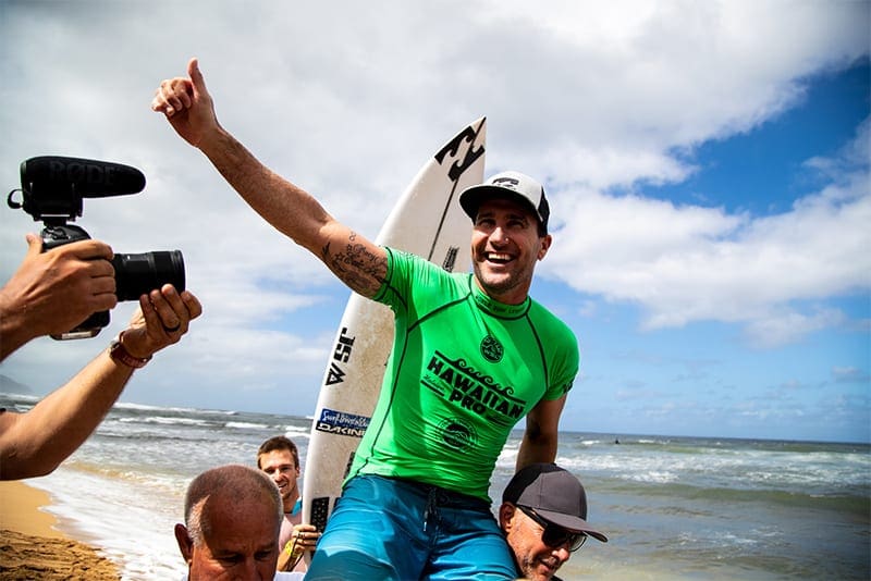 Joel Parkinson wins the 2018 Hawaiian Pro