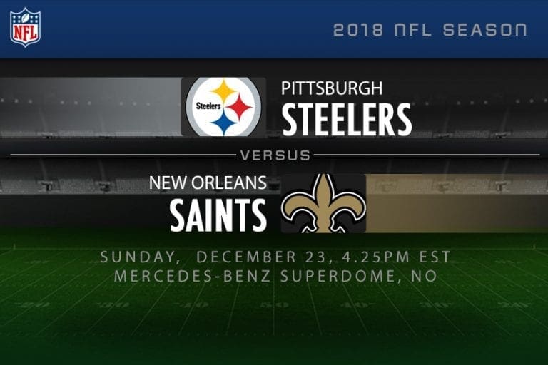 Steelers v Saints