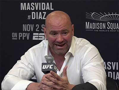 Dana White founded the UFC and the betting surrounding it