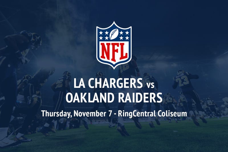 Chargers @ Raiders NFL betting tips