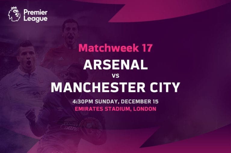 Arsenal vs Man City EPL betting tips