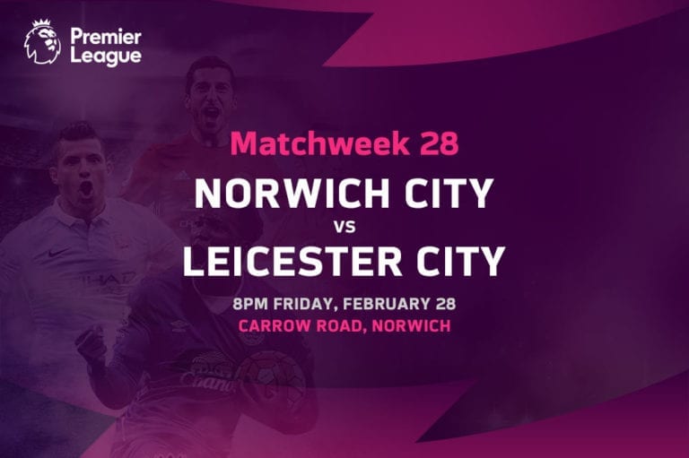 Norwich vs Leicester EPL betting tips