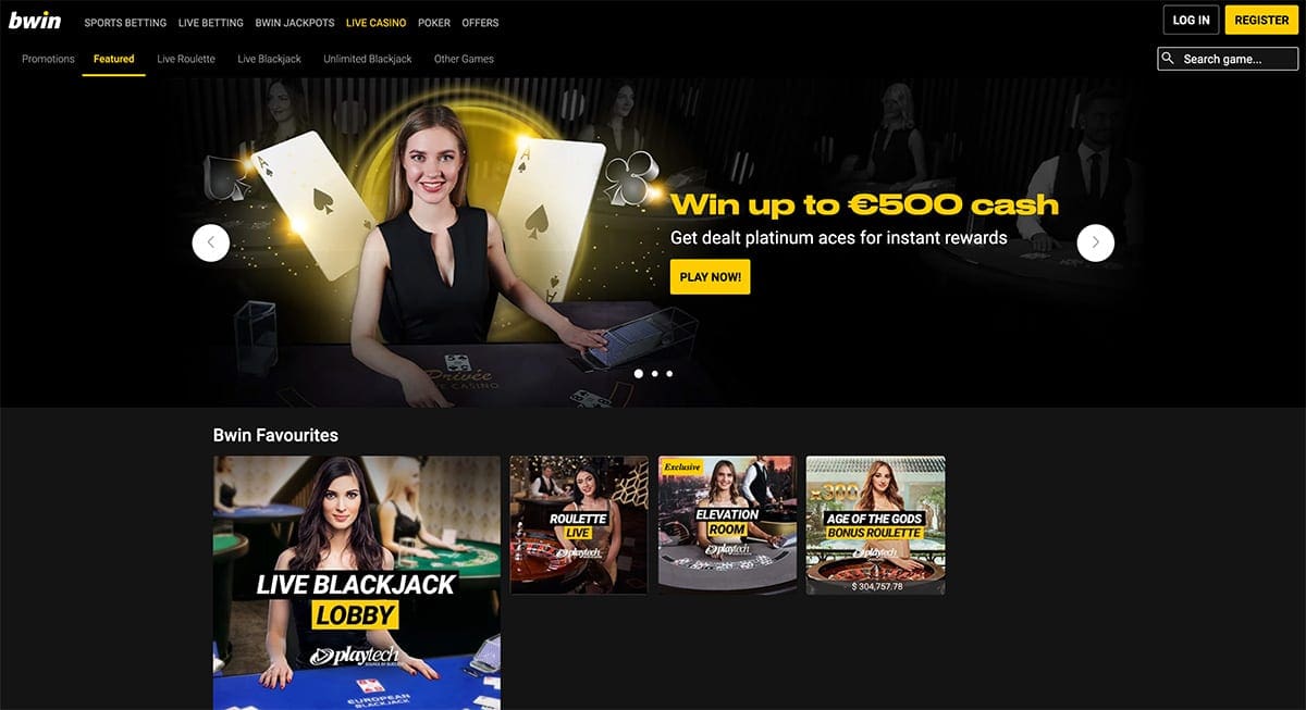 BWIN Casino Live Dealer