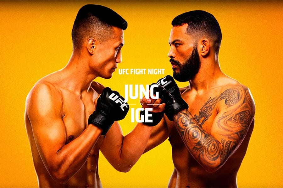 UFC Vegas 29: Jung vs Ige