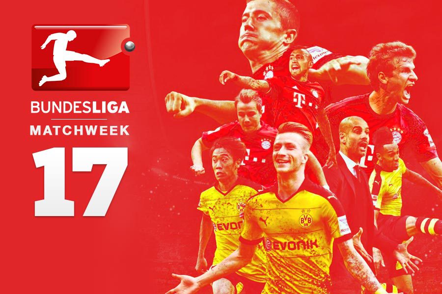 Bundesliga Matchweek 17 tips