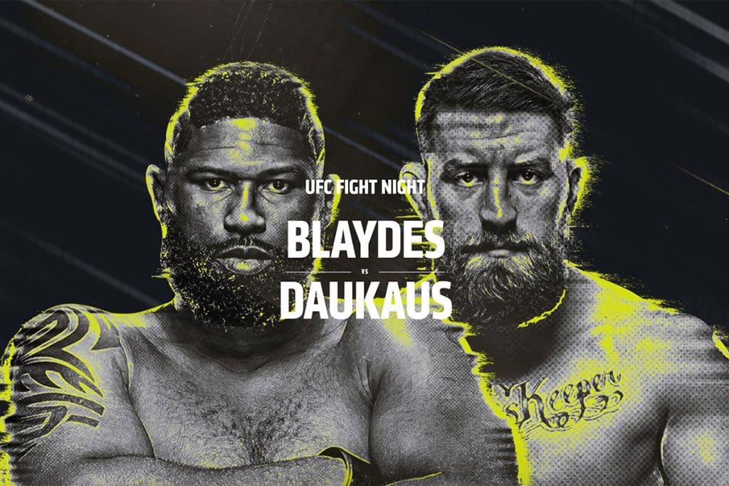 Blaydes vs Daukaus UFC Fight Night 205 Best Bets 26/3/2022