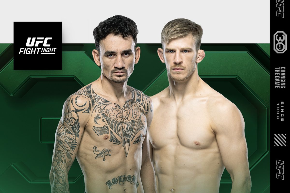 UFC fight night: Max Holloway vs Arnold Allen UFC preview