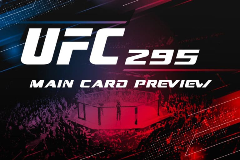 UFC 295 main card preview