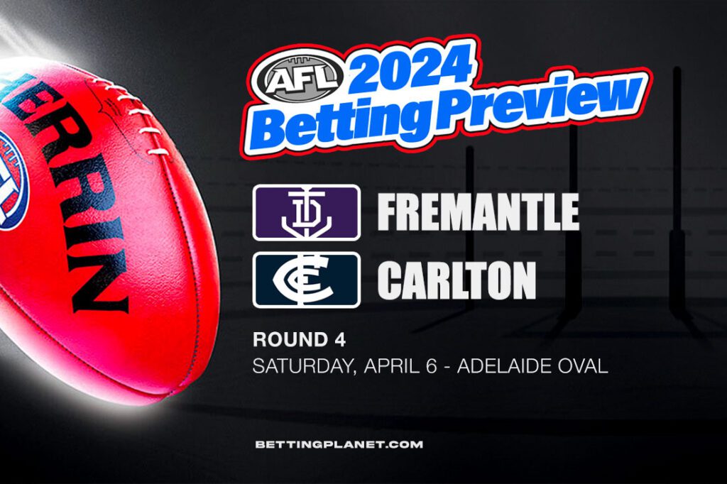 Fremantle v Carlton AFL R4 betting picks