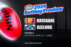 Brisbane Lions v Geelong Cats AFL R6 tips