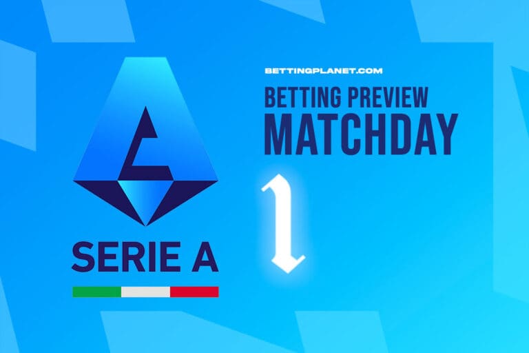 Serie A Matchday 1 betting picks