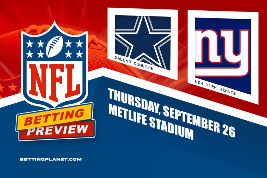 Dallas Cowboys v New York Giants - NFL Week 4 betting preview