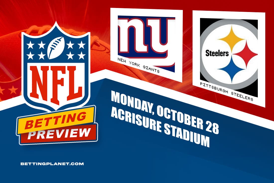 NY Giants @ Pittsburgh Steelers - NFL Week 8 betting preview