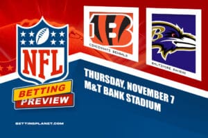 Cincinnati Bengals at Baltimore Ravens betting preview - NFL Week 10