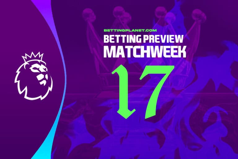 EPL Matchweek 17 betting tips