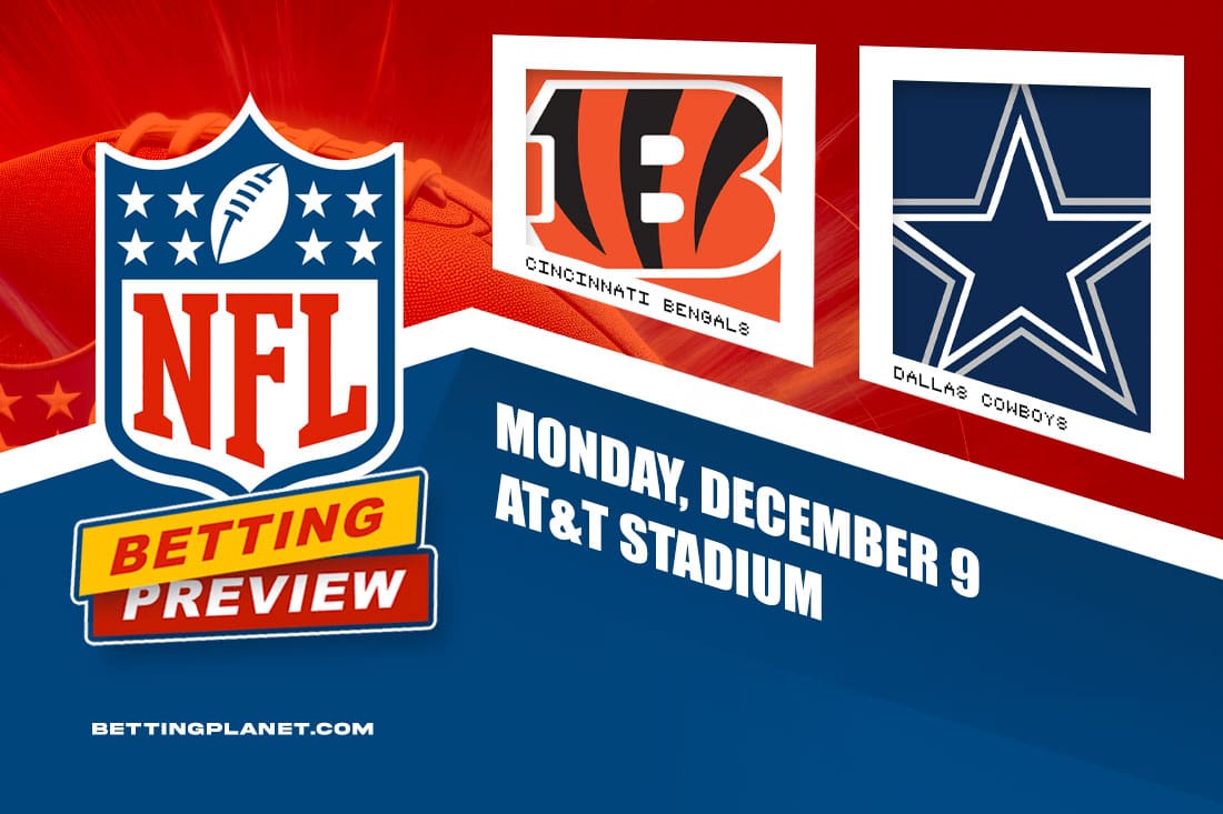 Cincinnati Bengals @ Dallas Cowboys betting preview - NFL Week 14