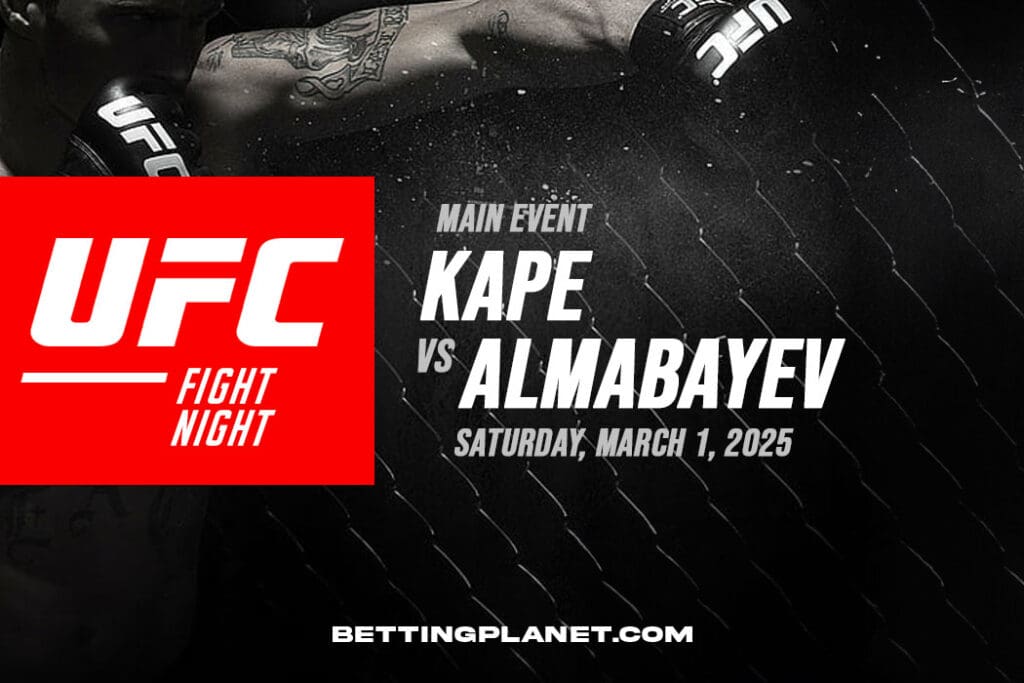 Manel Kape v Asu Almabayev - UFC Fight Night betting preview