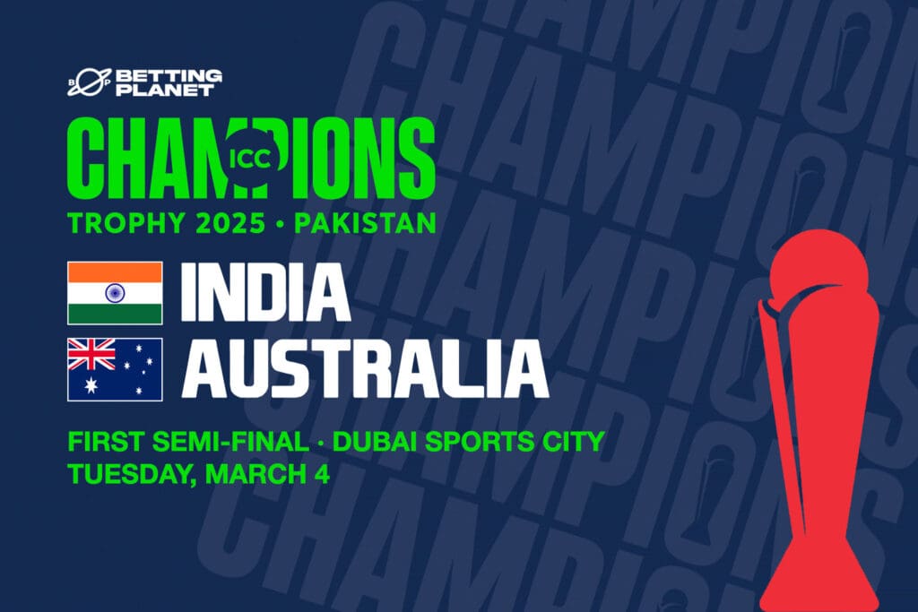 India v Australia - Champions Trophy 2025 betting preview