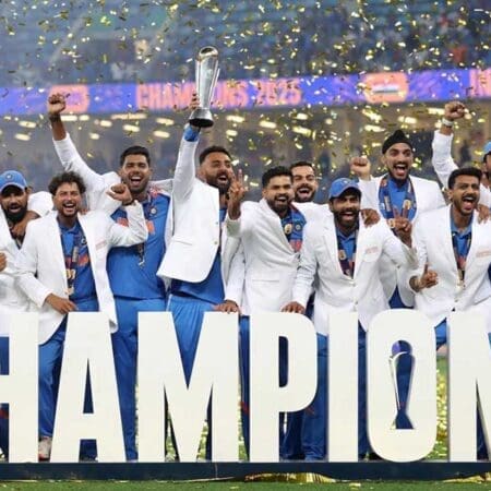 India claims Champions Trophy with four-wicket win in Dubai