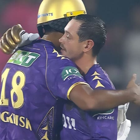 IPL: De Kock feasts on Rajasthan’s bowling as KKR salute