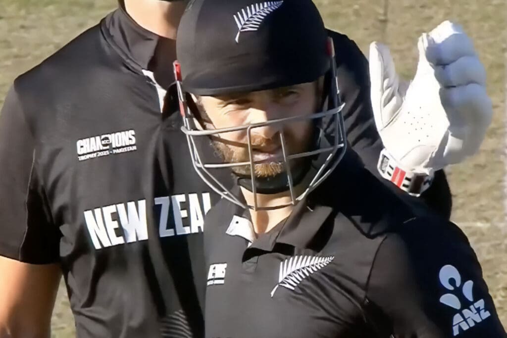 New Zealand cricket star Kane Williamson