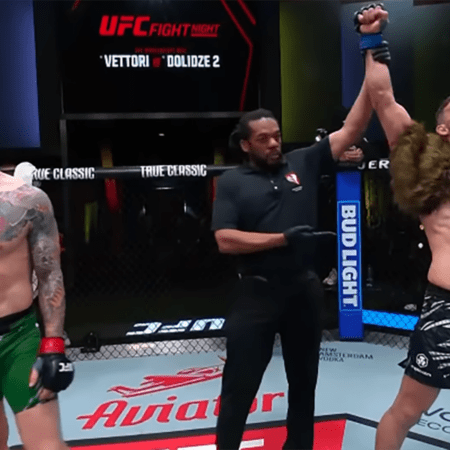 Underdog Dolidze exacts revenge on Vettori at UFC Vegas 104