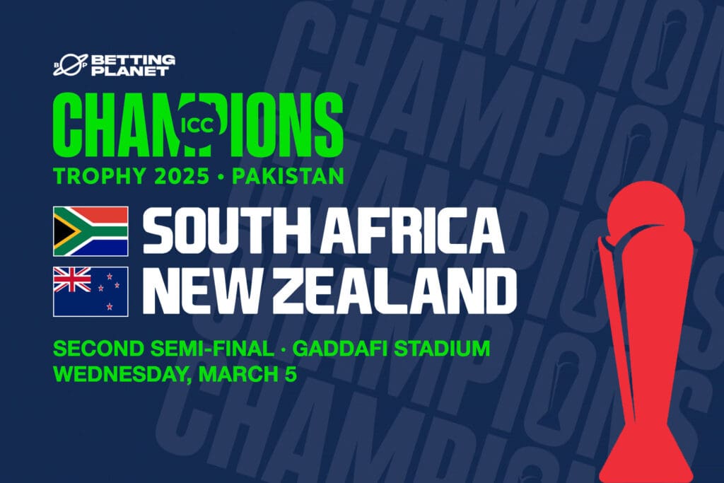 South Africa v New Zealand Champions Trophy semi-final betting preview