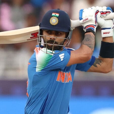 Kohli stars as India down Australia in Champions Trophy semi
