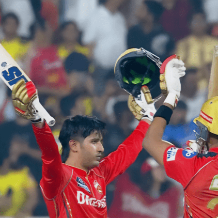Arya ton leads Punjab Kings to IPL win over CSK