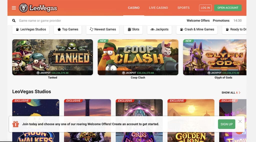 Leo Vegas review